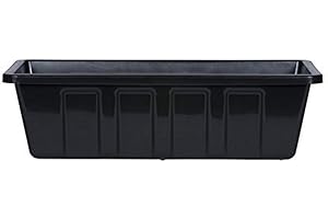 Novelty Rectangle Plastic Planter Box for Flowers