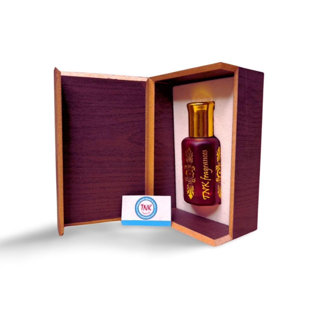 TNK Fragrances Ruh Kewda Grade 1 Attar, Perfume for Men and Women, Unisex Non-Alcoholic Roll-On Scent with Long Lasting Fragrance Made in Varanasi/Kashi, 3ml