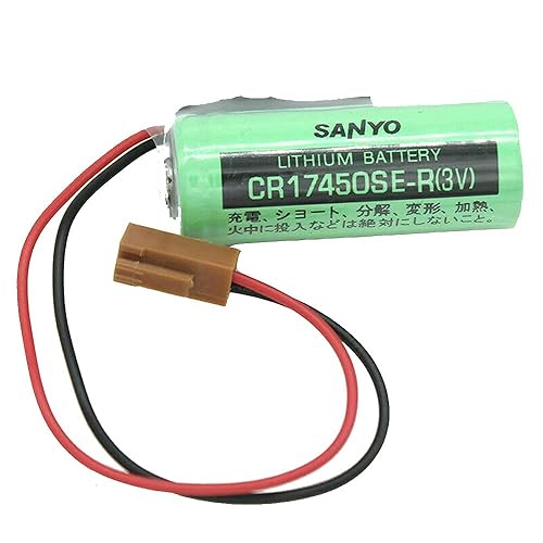 Miniatura 8 de 5 unids 3 V 2500 mAh PLC batería de repuesto con enchufe para SANYO CR17450SE-RA98L-0031-0012 FANUC CNC US Stock