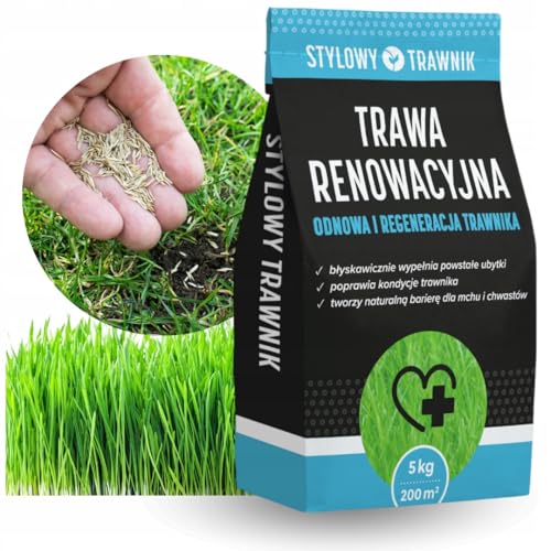 STYLIZER Rasensamen Schnellkeimend Frühjahr 5 kg - Grassamen für bis zu...