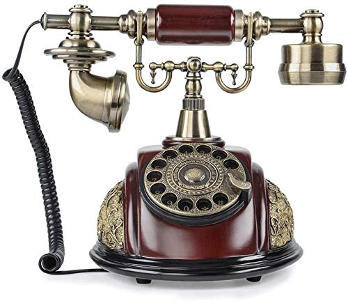 Retro Festnetz europäischen Retro antiken Telefon, Vintage Plattenspieler Telefon für Office Home Wohnzimmer Dekor Retro Telefon