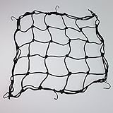 Red elástica para Equipaje de Moto, portaequipajes Spider, Universal para Scooters, Color Negro