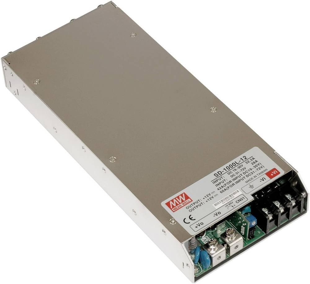 Mean Well Sd-1000L-24 960 W Dc-Dc-Wandler, Einzelausgang, 24 V/40 A