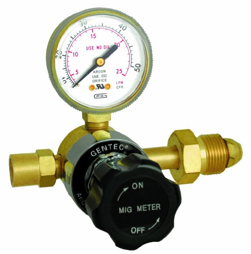 GENTEC 190AR1-50 Light Duty Flow Gauge Regulator