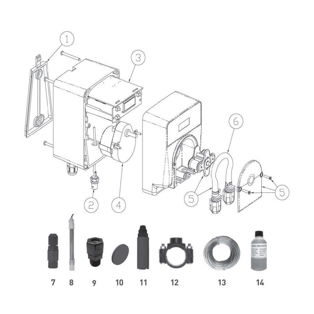 Tube péristaltiques pour régulateur de PH ou redox - AYAC100152
