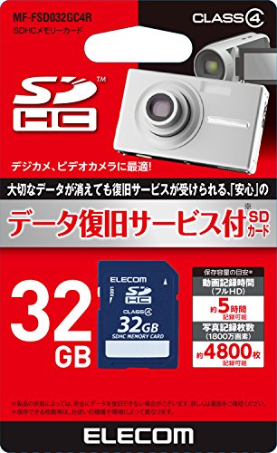 エレコム microSD 32GB Class4 MF-FSD032GC4R