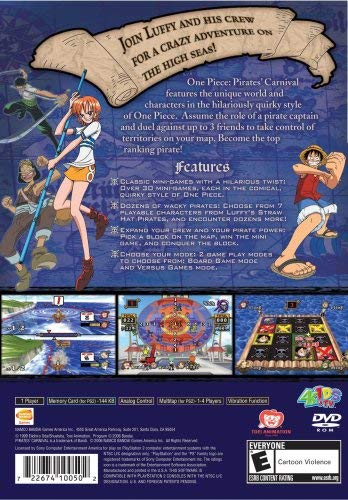 Vista 2 de Shonen Jump's One Piece Pirates' Carnival - Nintendo Gamecube (Renewed)