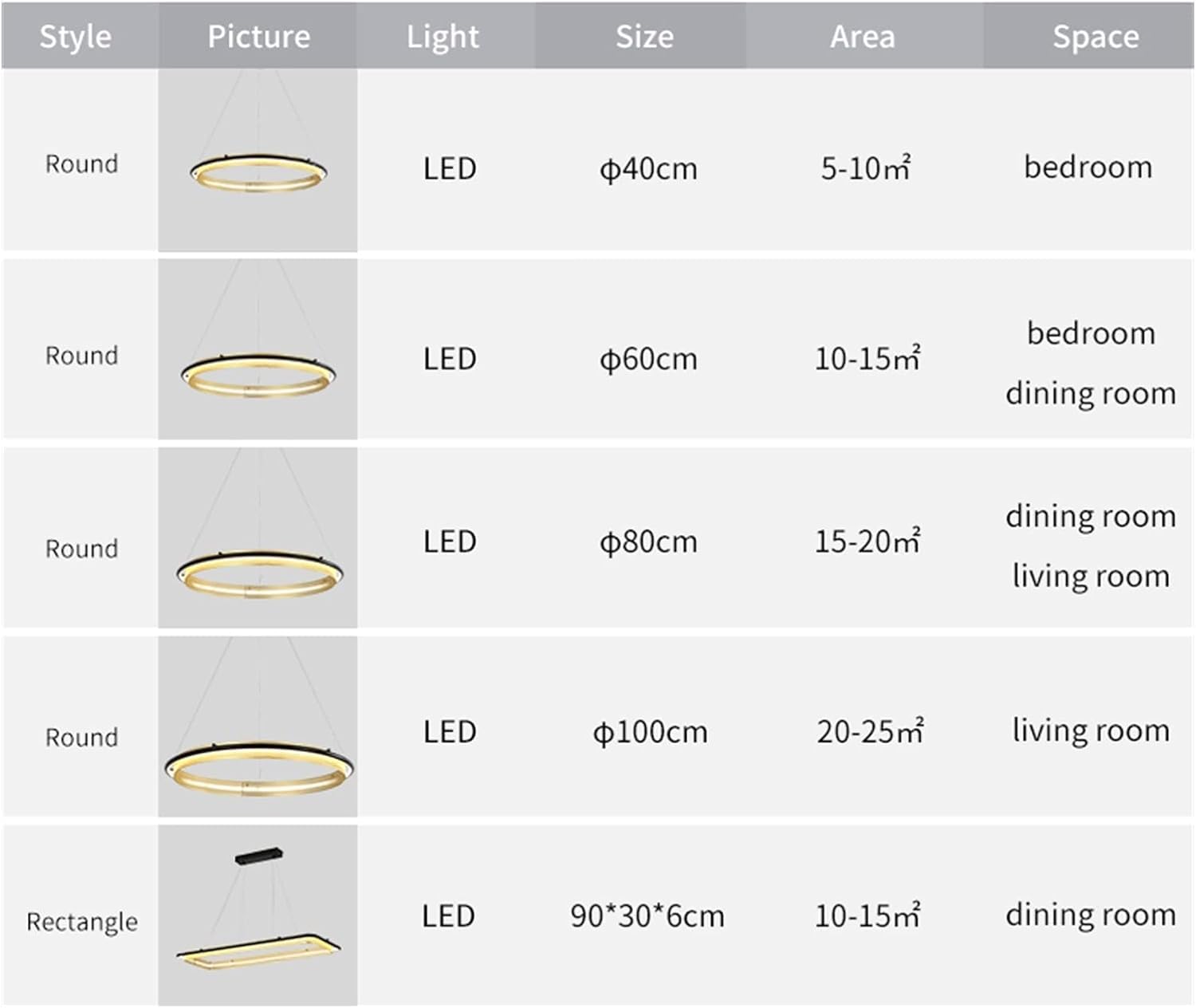 TQHGM Ring Licht kupfer rund Luxus Pendel Lampe Deko Pendel Licht kompatibel mit Villa Esszimmer im Wohnzimmer Art, S, Dia40cm