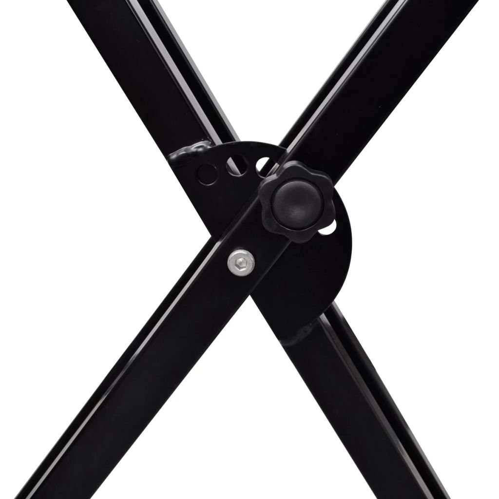 Ajustable Soporte Doblado De Teclado Musical Marco-X, Soporte Teclado, Soporte Piano, Soporte Teclado Piano