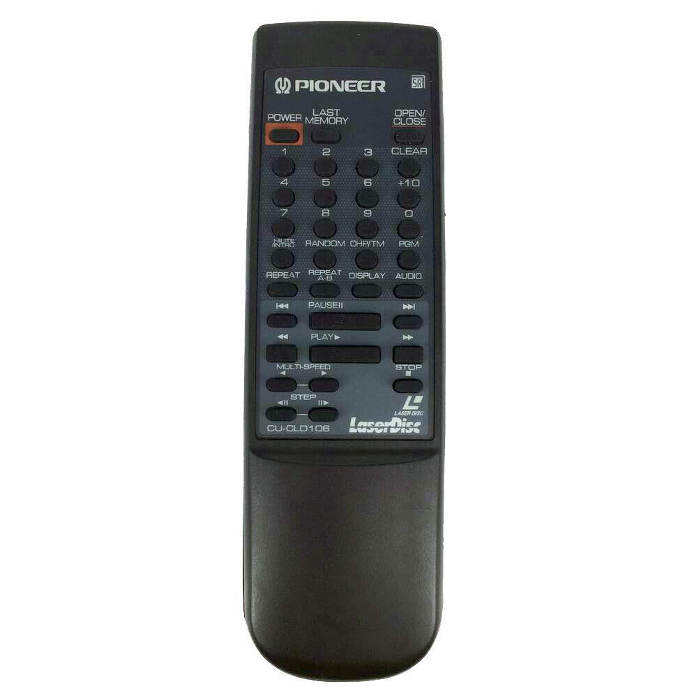 Replacement Remote Control New Remote Control CU-CLD106 for Pioneer Laser Disc Player CLDS104 CLDS105