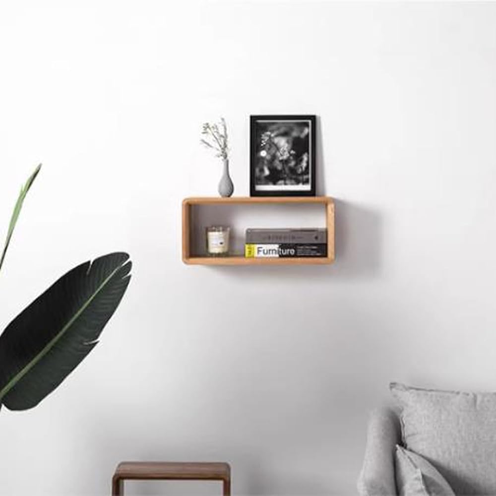 シェルフ Amazon.com: Floating Display Storage Shelf, Rustic Wall Mounted