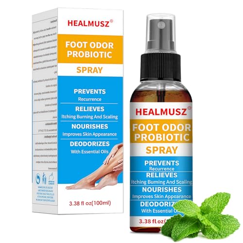100ML Spray para pies,Desodorante y antitranspirante para pies,Eliminación de Beriberi Spray,Spray Refrescante para Pies,Sensación de frescura,Reduce la transpiración y el mal olor