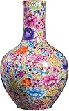 DÉCORATION MULTIFONCTIONNELLE : Ce vase en pot de gingembre s'intègre parfaitement au salon, à la chambre, à la salle à manger ou au bureau. Il peut servir de pièce maîtresse, de décoration d'étagère ou être associé à d'autres objets décoratifs.