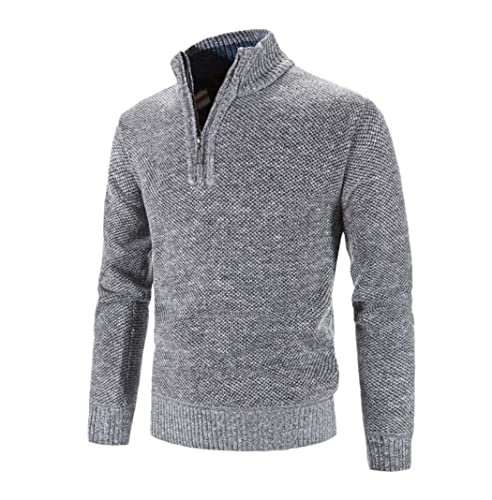 Pull en tricot pour homme chic et chaud au bureau ou en balade d'hiver