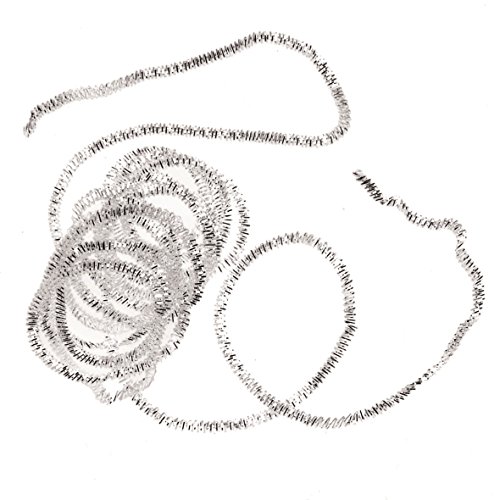 GLOREX Bouillon posrebrzany 1,5 mm, drut, srebrny, 9,5 x 8,5 x 0,5 cm