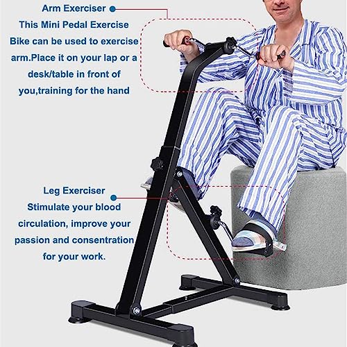 Bicicleta compacta mini plegable para ejercicio miniatura 2