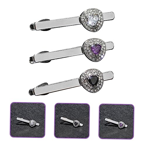 Clips de corbata GALPADA evite corbatas desalineadas con pasadores elegantes para trajes 6