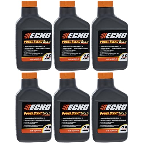 Echo 6450025G PowerBlend Gold Xtended Life Engine Oil 6.4 fl. oz. 50:1 6-PACK