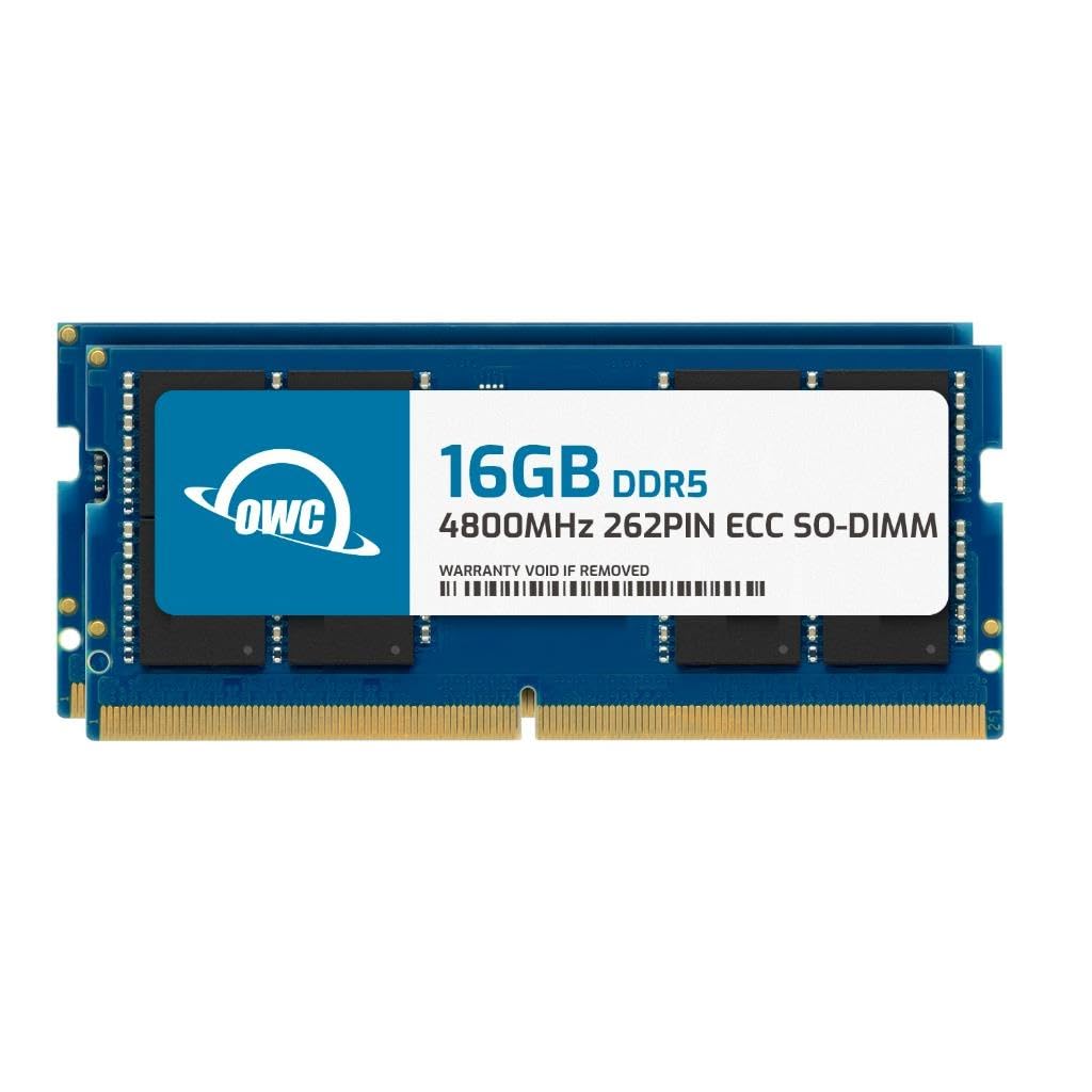 Amazon.co.jp: OWC 32GB (2x16GB) DDR5 4800 PC5-38400 CL40 1Rx8 262