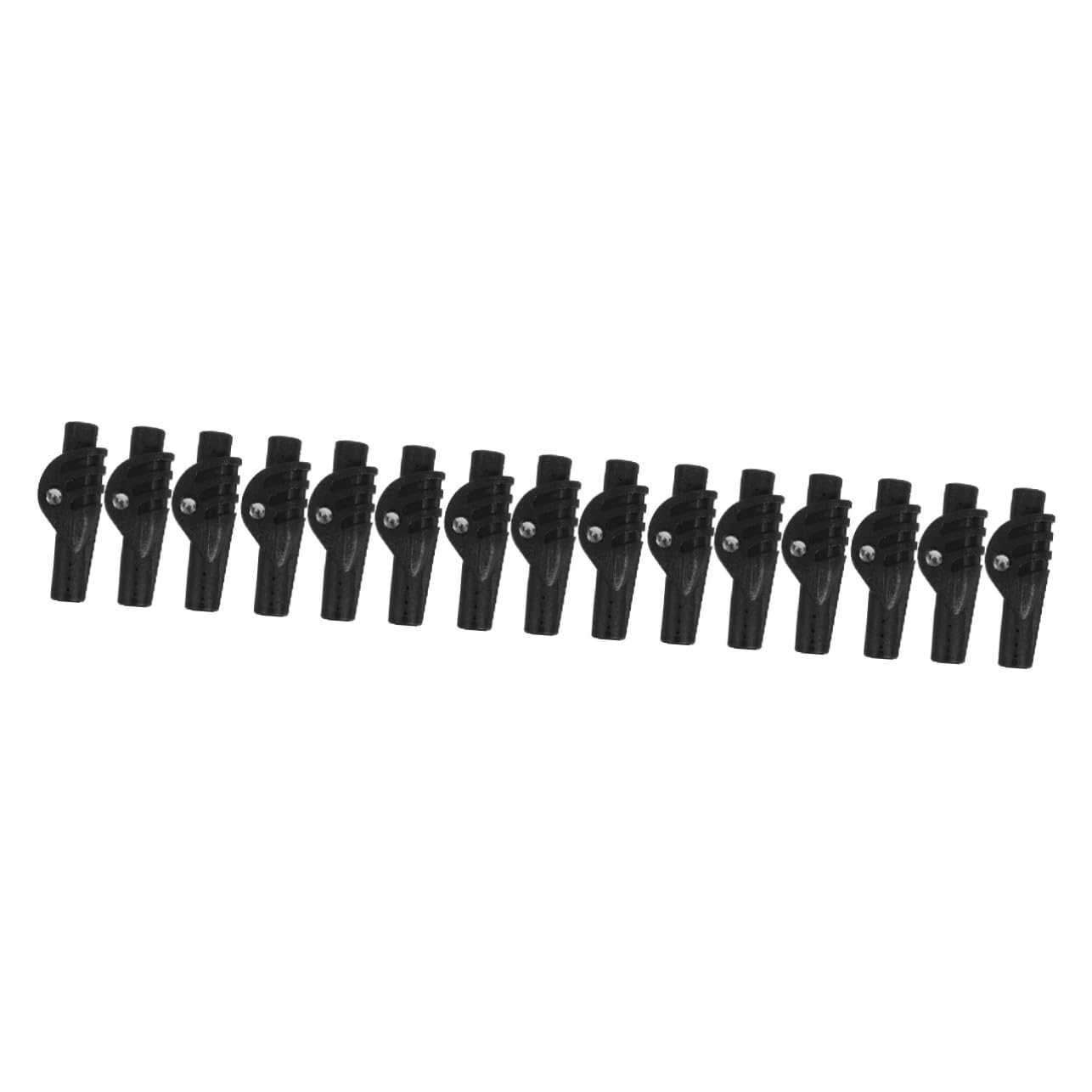 Toyvian Joint De Tente Composant De Tente Connecteurs De Tente Fixé Accessoires Ajustable Glamping Adaptateur De Tente Kit De Réparation De Tentes Nylon Black