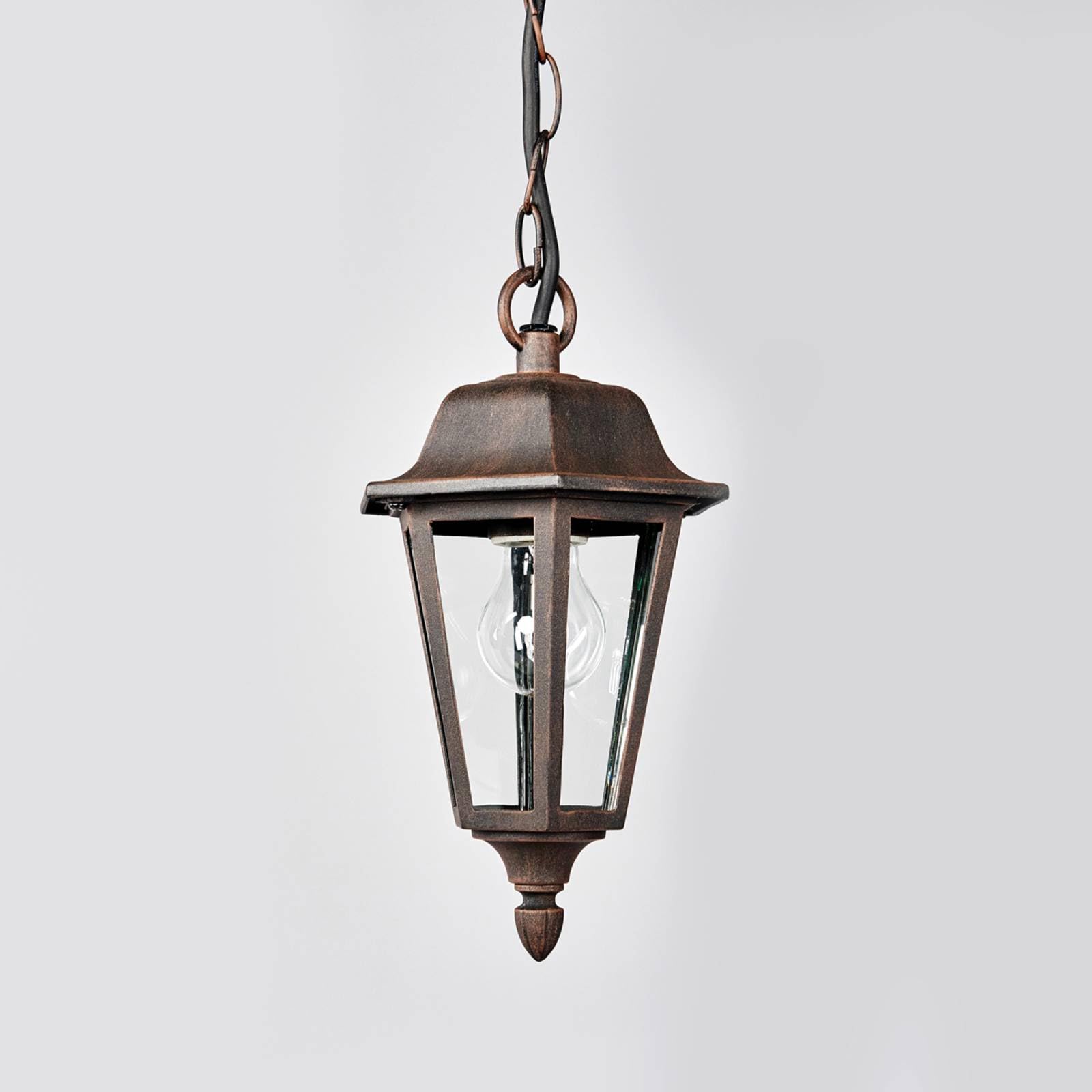 Lindby lampada da esterni dimmerabile (Antico) colore Marrone, in Alluminio Sospensione