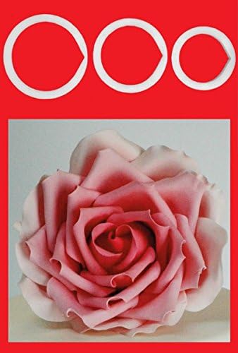 Large Rose Petal Cutter 3-Set