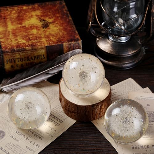 1st Heaven Gold Foil Dandelion Paperweight in Crystal Glass – Real Preserved Dandelion with Gold Leaf, Symbol of Hope, Luck & New Beginnings – Elegant Wish Gift with Gift Box & Card - Thumbnail 6