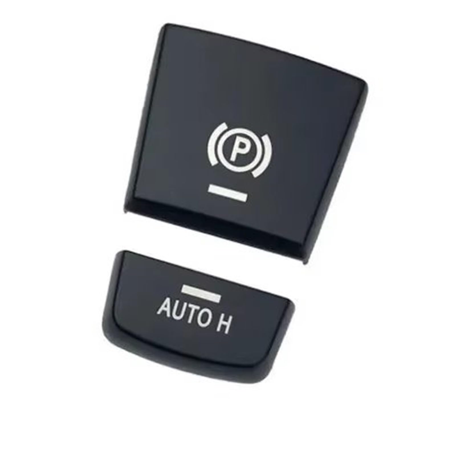Decorative Stickers Compatible with BMW 5 7 F01 F02 F07 F10 F11 F18 F30 520 523 730 Car Electronic Parking Brake P Button Switch Cover Sticker(Option 2)
