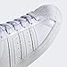 adidas Originals Kid's Unisex Superstar White/White/White 4.5