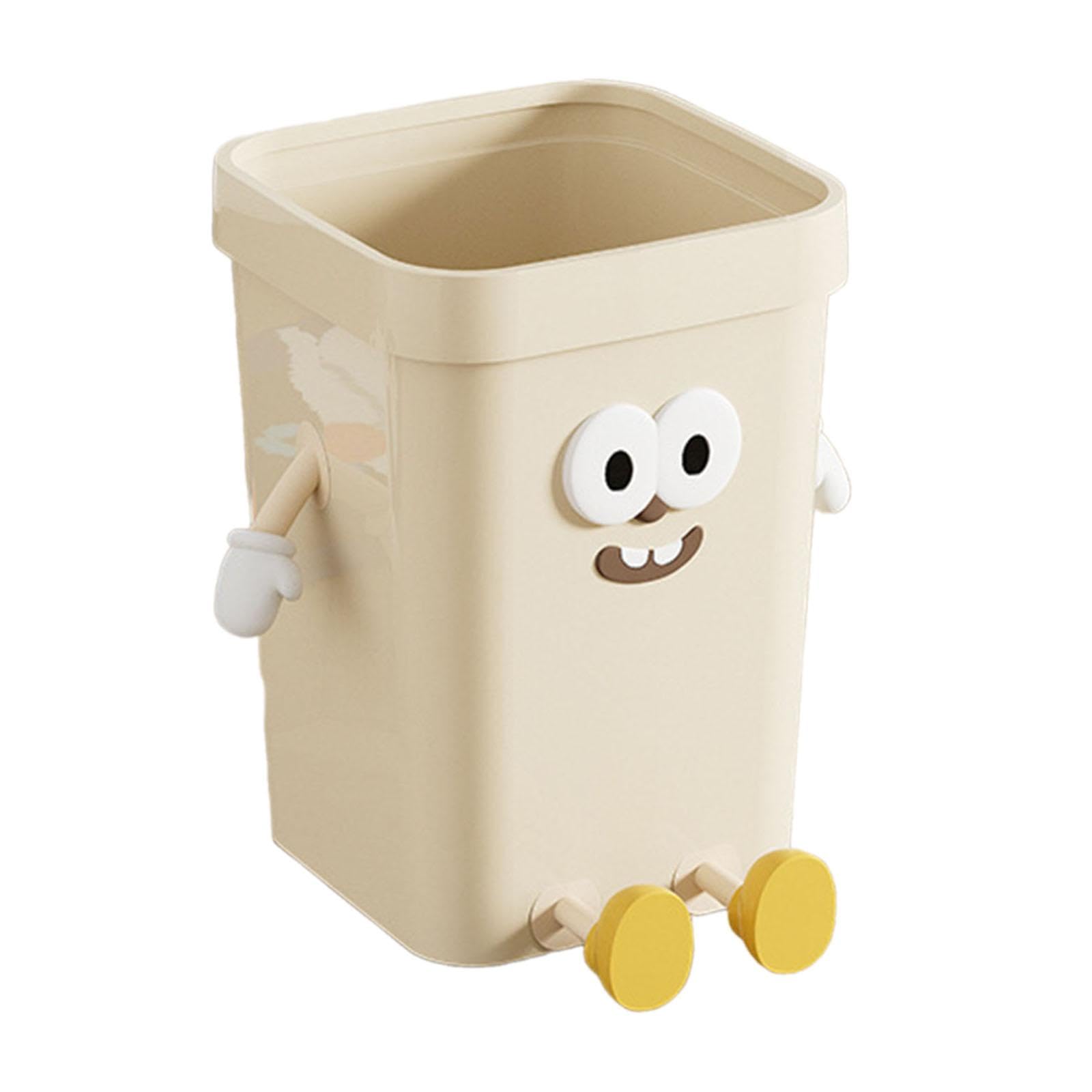 CALANDIS® Trash Can Multifunction Creative Sturdy Dustbin for Under Desk Kitchen Study Small Sitting | Trash Cans & Wastebaskets | Household Supplies & Cleaning-image-14