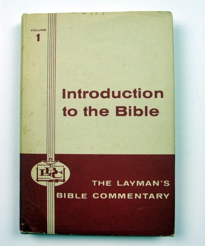 Introduction to the Bible (Layman's Bible Comme... B0027PTHOG Book Cover