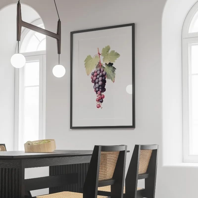 Tableau Moderne Vintage Agrumes Toile Cuisine Salle à Manger 60x80cm