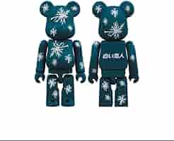 Amazon.co.jp: 限定 北海道 白い恋人 ベアブリックBERBRICK 雪の
