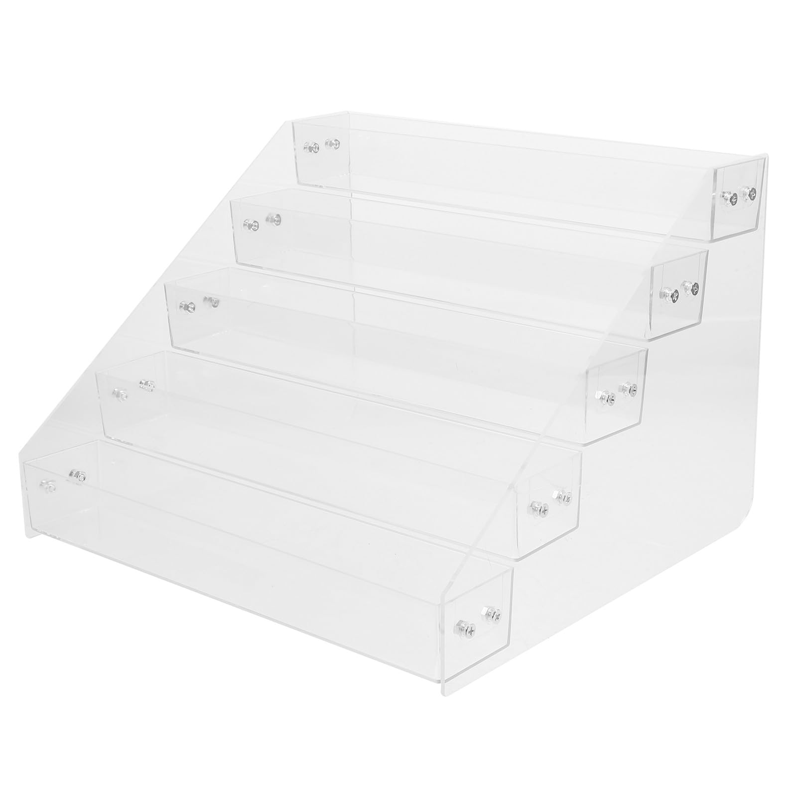 Étagère à épices pour placards encombrés support acrylique 5 niveaux VOSAREA