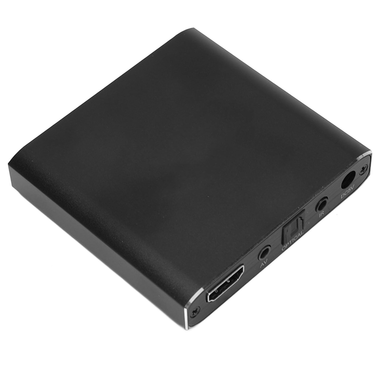 Cryfokt Lecteur Multimédia 4K, Lecteur Numérique UHD Mini avec Lecture Automatique, Résolution 4K for Lecture Vidéo à Domicile et Présentations Professionnelles (Prise UE)