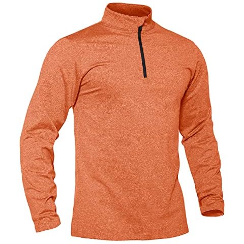 TACVASEN Men's 1/4 Zip Sweatshirt Cover
