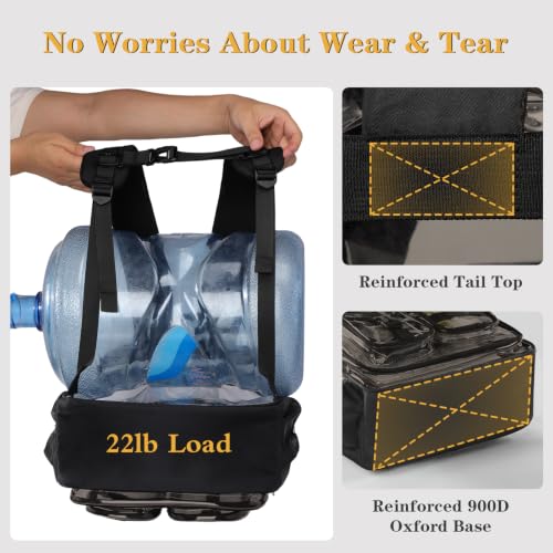Image of Three-layer Clear Backpack, Heavy Duty Clear Bookbag for Kids, See Through Backpack Transparent Bag for Girls Boys (Black Grey)