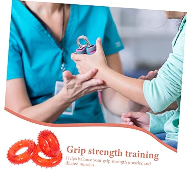 Kisangel 3pcs Hand Grip Strengthening Finger Exercisers for Home Gym Resistance for Relief Muscle Training Portable Hand Exercise Tools for All Ages