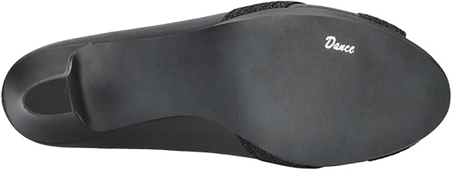 Easy Street Lavish Women's Pump, 8.5 B(M) US, Black-Satin