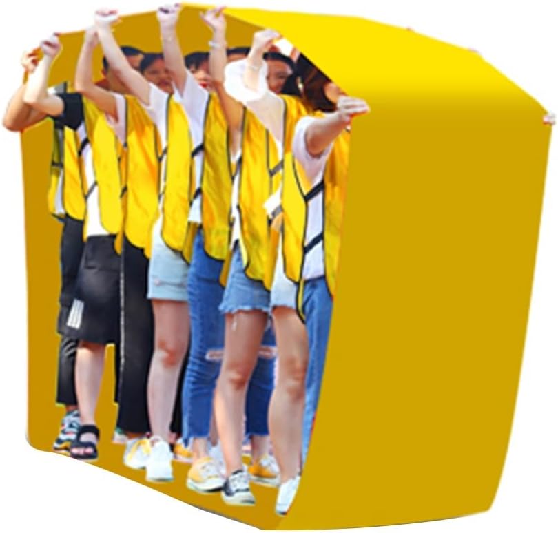 Team Building Game Running mat, Indoor and Outdoor Fun Sports Competition Games, Adult Kids Teens Group Activity Game (Color : Green, Size : Adult-20M/26FT)