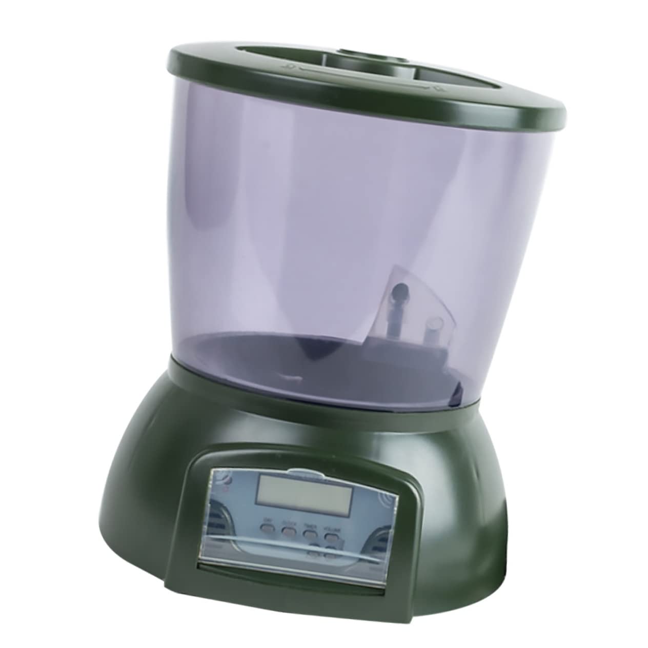 DOITOOL Alimentador Automático Peces Pantalla LCD, Dispensador Comida para Acuarios y Estanques