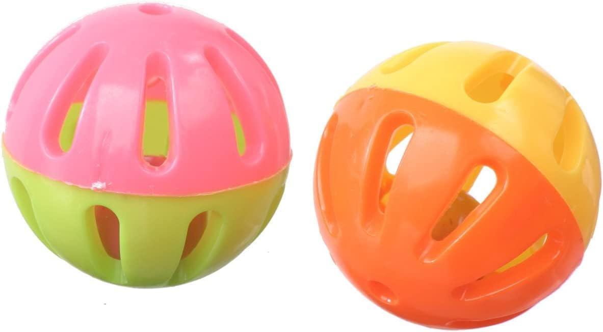 Supreme Bird Toy Interactive Ball with Rattler for Parakeet, Parrots, and Other Small Animals Interactive Bell Ball Toys for Petss to Play or Toys for Pets cage (Pack of 2) Colour May Vary. (B0CQYZ1FXM) Amazon Price History, Amazon Price Tracker