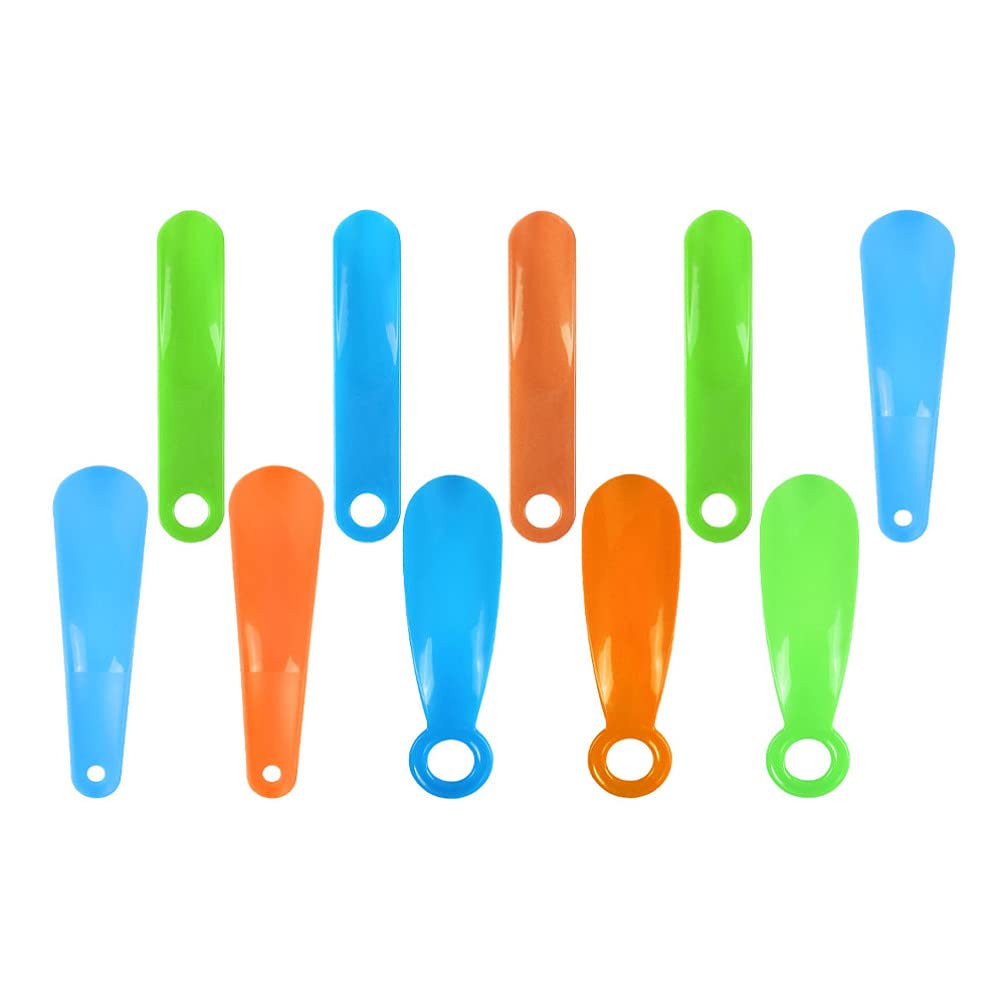 EXCEART 10Pcs Lazy Max 61% OFF Shoe Helper Handled Lifting Import He Horn