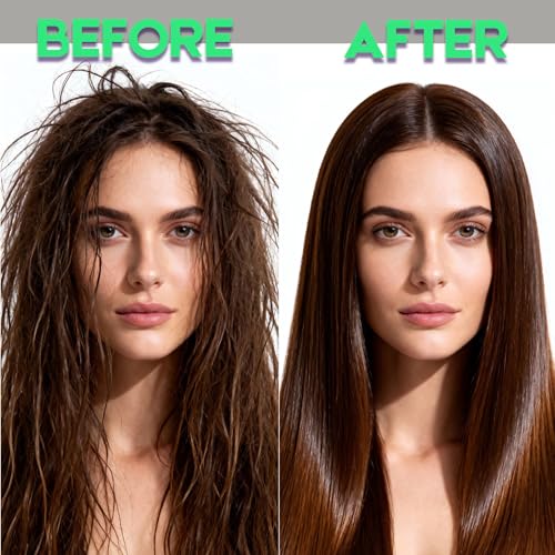 Image of Detangler Brush for Curly Hair, Lightweight Curly Hair Brush with Vented Design for Easy Glide, Effortlessly Detangles Without Pulling or Snagging, Suitable for All Wet and Dry Hair Types (Green)