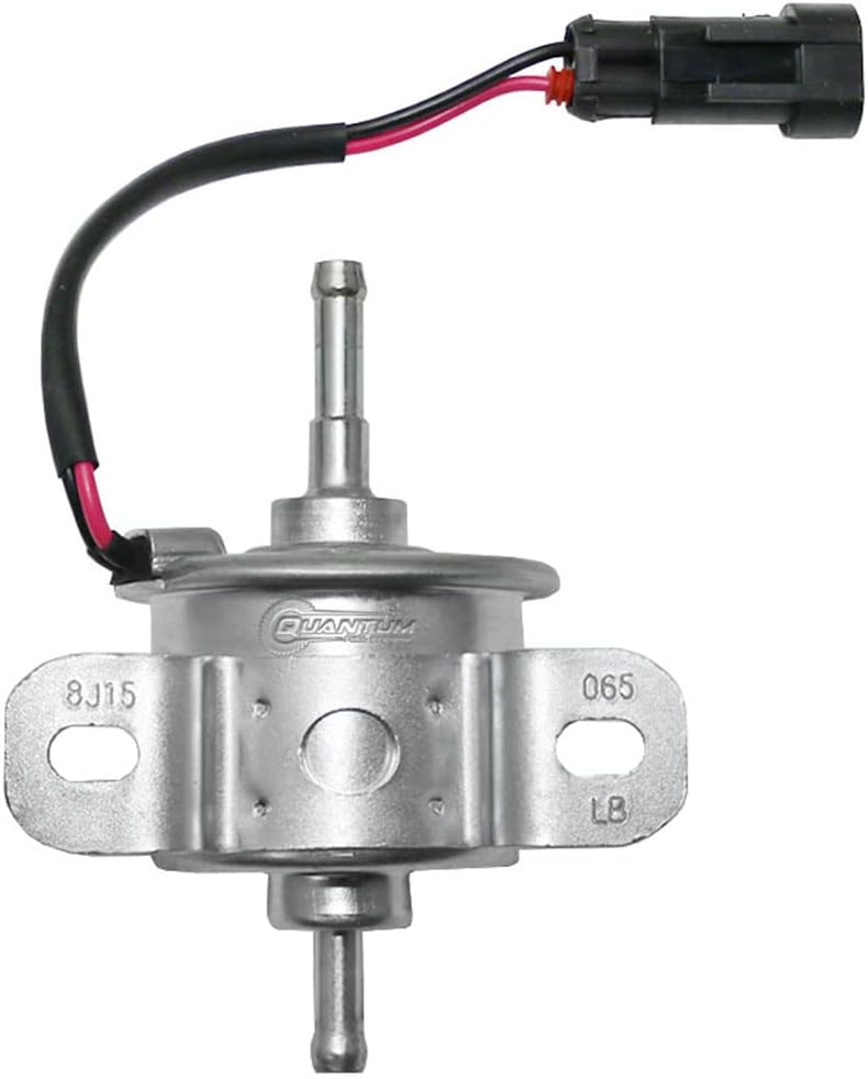 QFS Electric Fuel Pump for John Deere Gator 6x4, HPX, 4x2/4x4, Tractors 655 755 855 990, Mowers F911 F932, Replaces AM876266