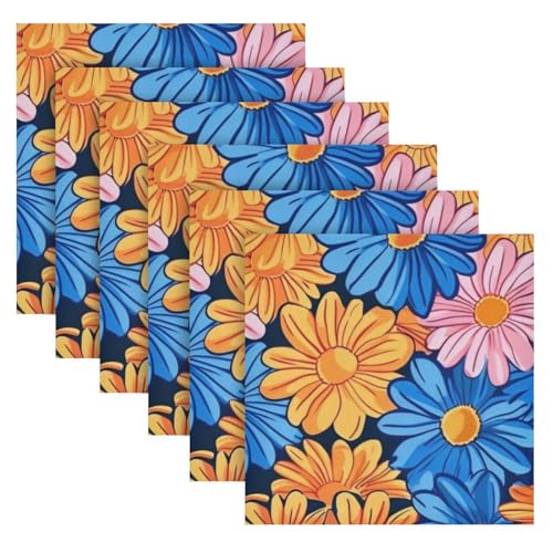 Servilletas de Tela Multicolor 20x20 Pulgadas x6 miniatura 2