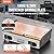 VEVOR 30" Commercial Electric Griddle 3000W Electric Countertop Griddle Non-Stick Restaurant 110V Teppanyaki Flat Top Grill Stainless Steel Adjustable Temperature Control 122°F-572°F (NO PLUG)