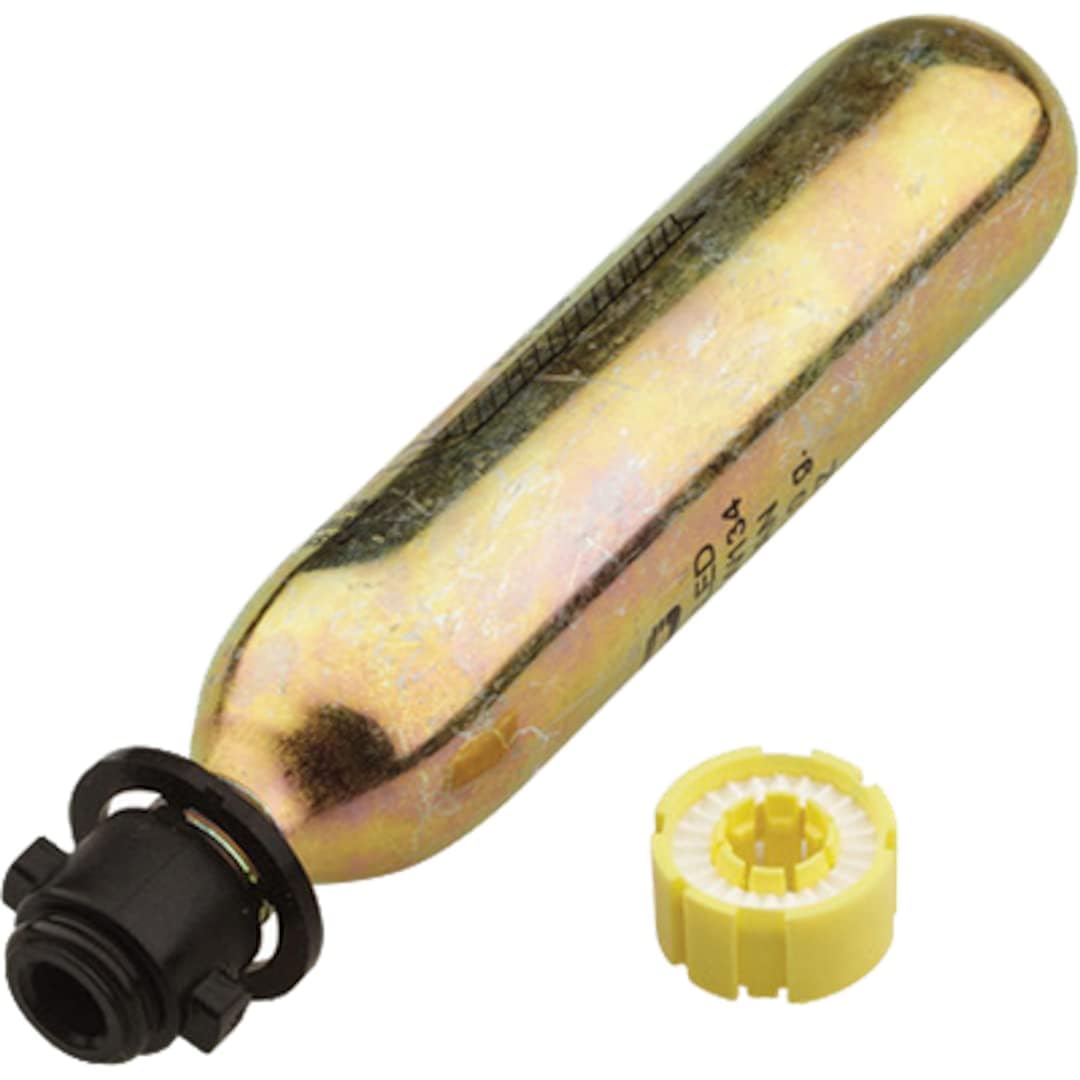 Part Synergy CO2 Bottle with Bayonet Yellow Water Soluble Bobbin