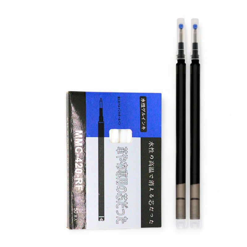 Black Heat Erasable Pen Refills for Fabric(Pack of 2) | Tailoring, Aari Work, Sewing & Pattern Tracing | Compatible with Thermal Ink Pens (MMC-420)-image-32