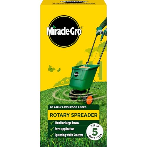 Miracle-Gro Rotary Lawn Seed Spreader - 3
